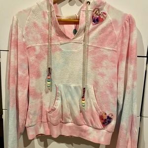 LoveShackFancy tie dye hoodie